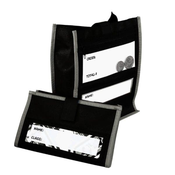 Lunch Wallet - Grey Binding